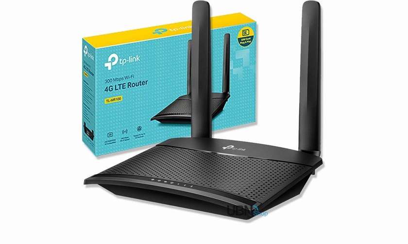 tp-link TL-MR100 4G LTE Router 300Mbps Wi-Fi