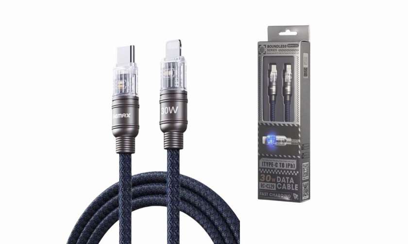 Remax RC-C129 Type-C to iP Fast Charging Data Cable