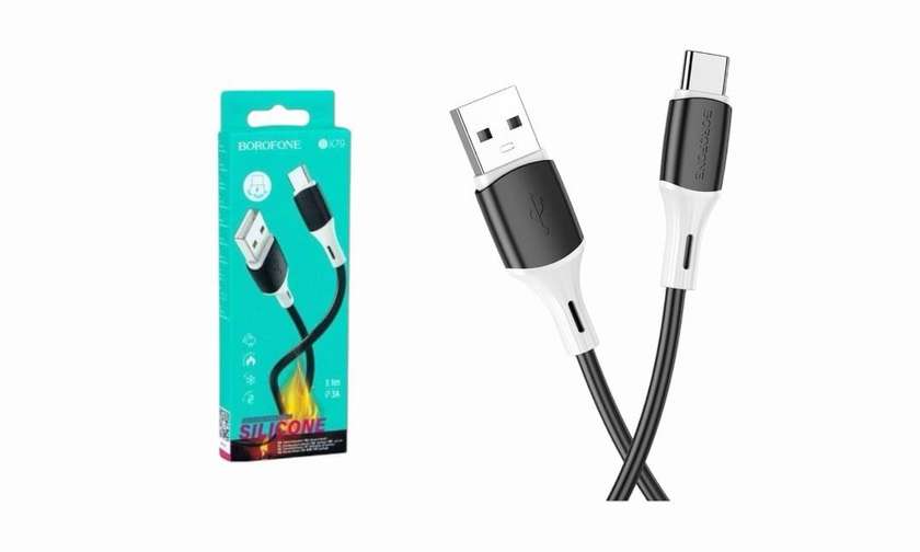 Borofone BX79 Cable USB to Type-C Black