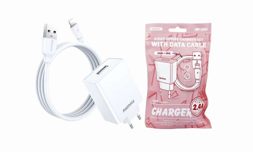 Remax RP-U95 Kiddy Series Charger Set USB to iP