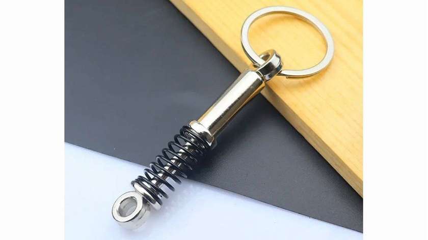 keychain "suspension system" black N6