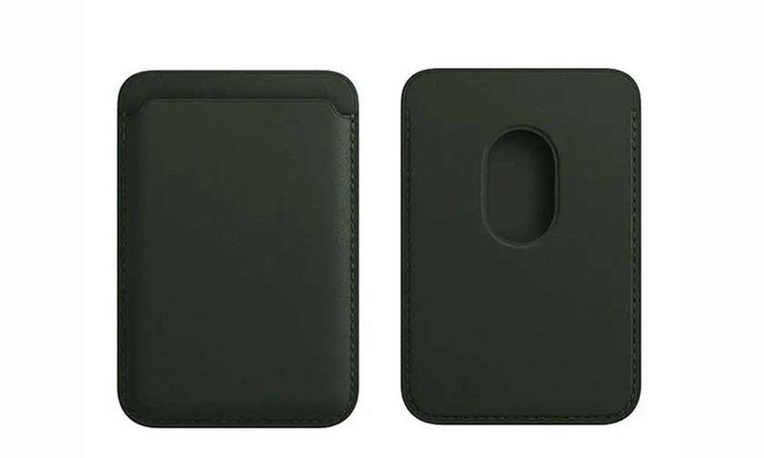 iPhone Leather Wallet (Magsafe) Dark Green (5316)