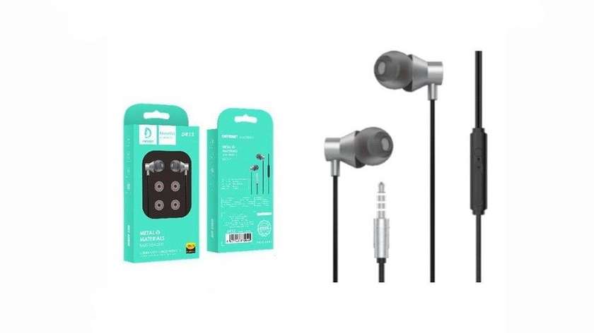 Vdenmenv Metal materials bass headset DR12