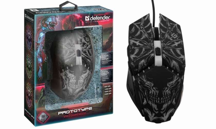 Defender Prototype GM-670L Wired Gaming Mouse ORIGINAL