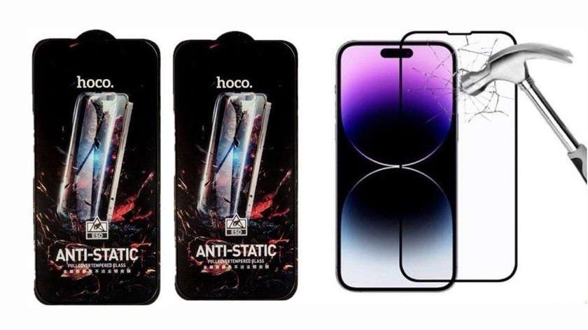 iPhone Anti-static Glass Screen Protector 2 pieces