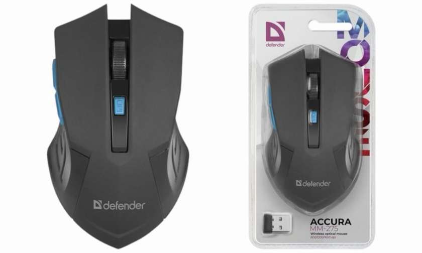 Defender Accura MM-275 Wireless Optical Mouse ORIGINAL