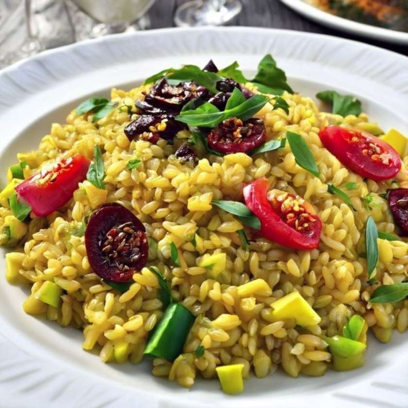 Vegetable risotto