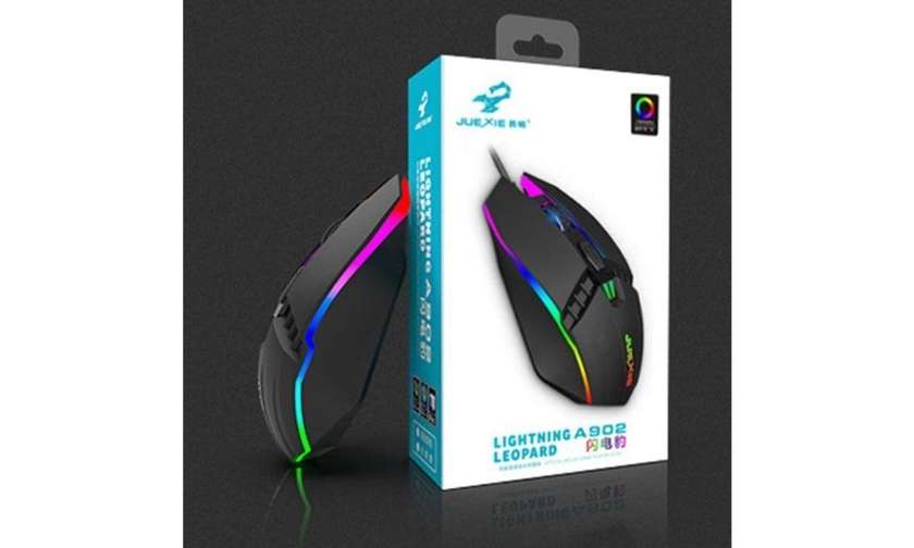 Lightning A902 Leopard Wired Mouse