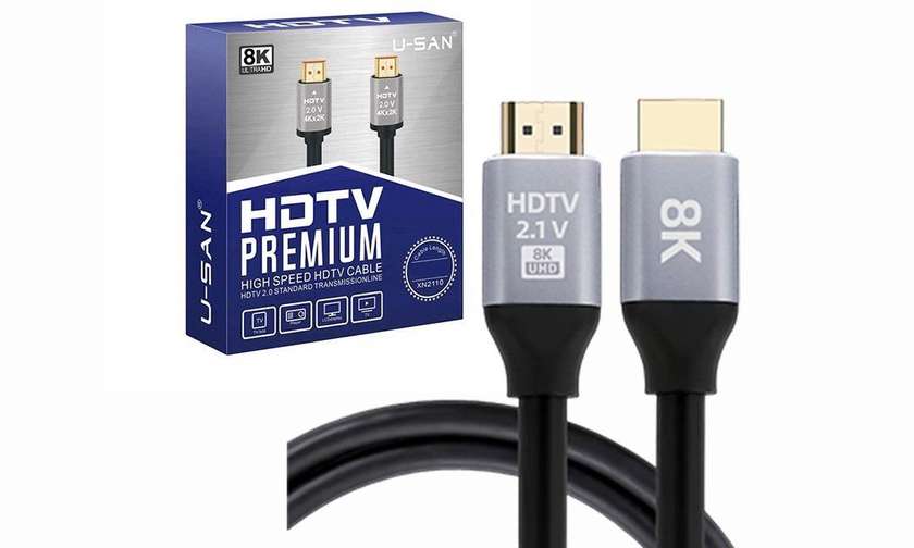 U-SAN HDMI 8K 15m HD2.1V Premium High Speed HDTV Cable