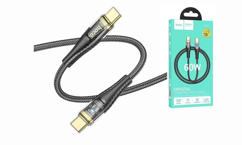 hoco. Original U121 USB-C to USB-C (Type-C) cable