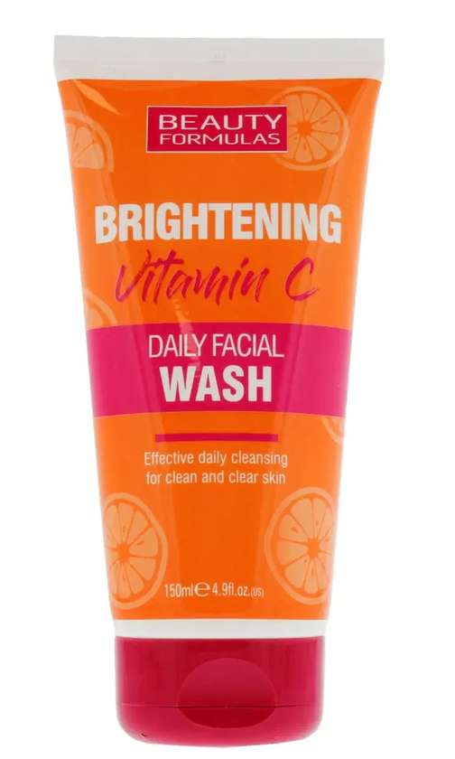 Beauty Formulas Brightening Vitamin C Daily Facial Wash