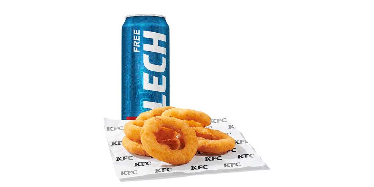 6x Onion Rings + Lech Free 0,0%