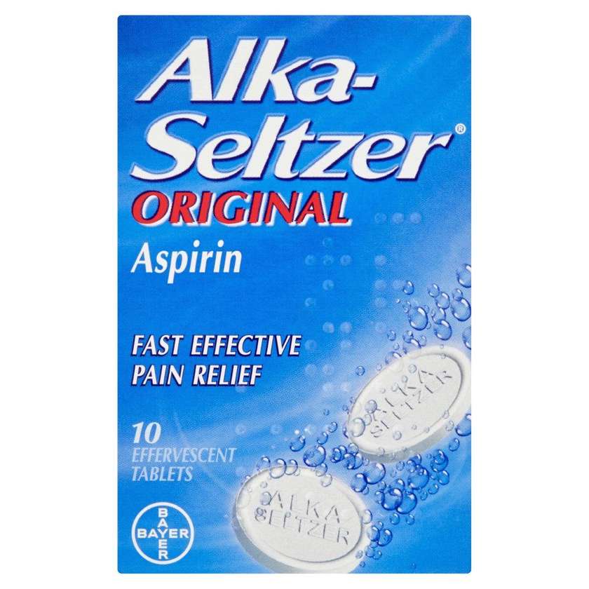 Alka Seltzer (2 Doses) Tablets x1 strip