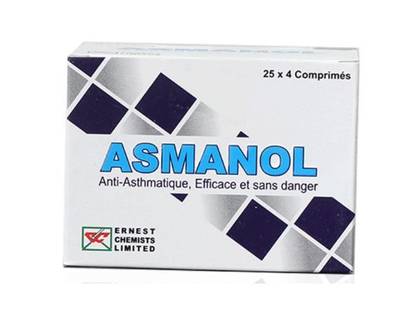 Asmanol (4 Doses) Tablets x1