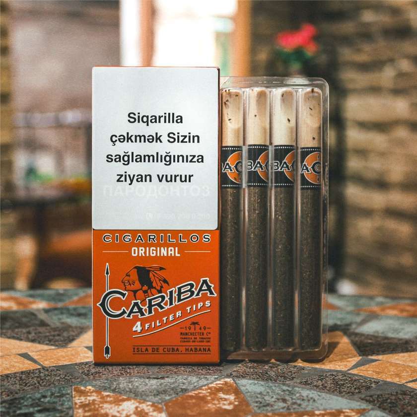 Siqarilla Cariba Original – Qutuda 4 ədəd