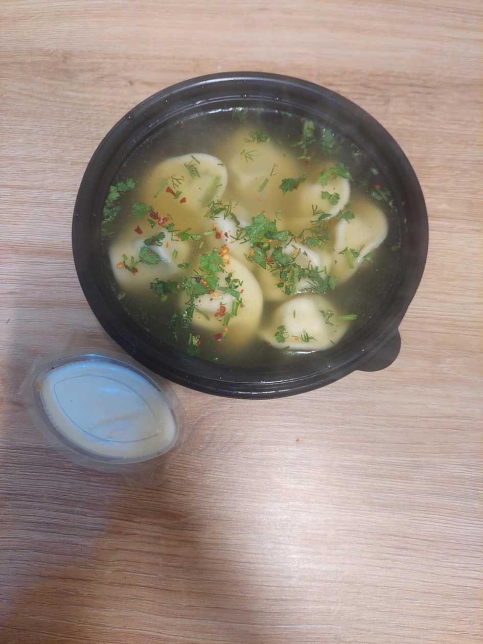 Dumpling soup