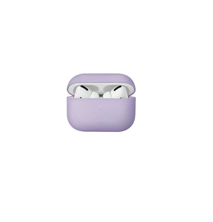 Soft silicone case for AirPods: purple