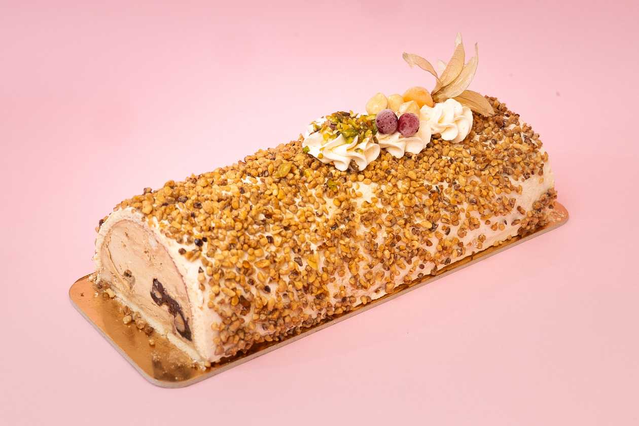 Tronchetto Ice Cream Cake