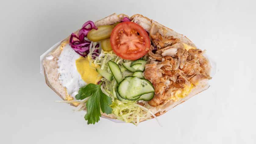 12. Kebab v chlebu klasik