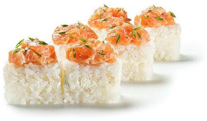 Salmon Sushi Cake