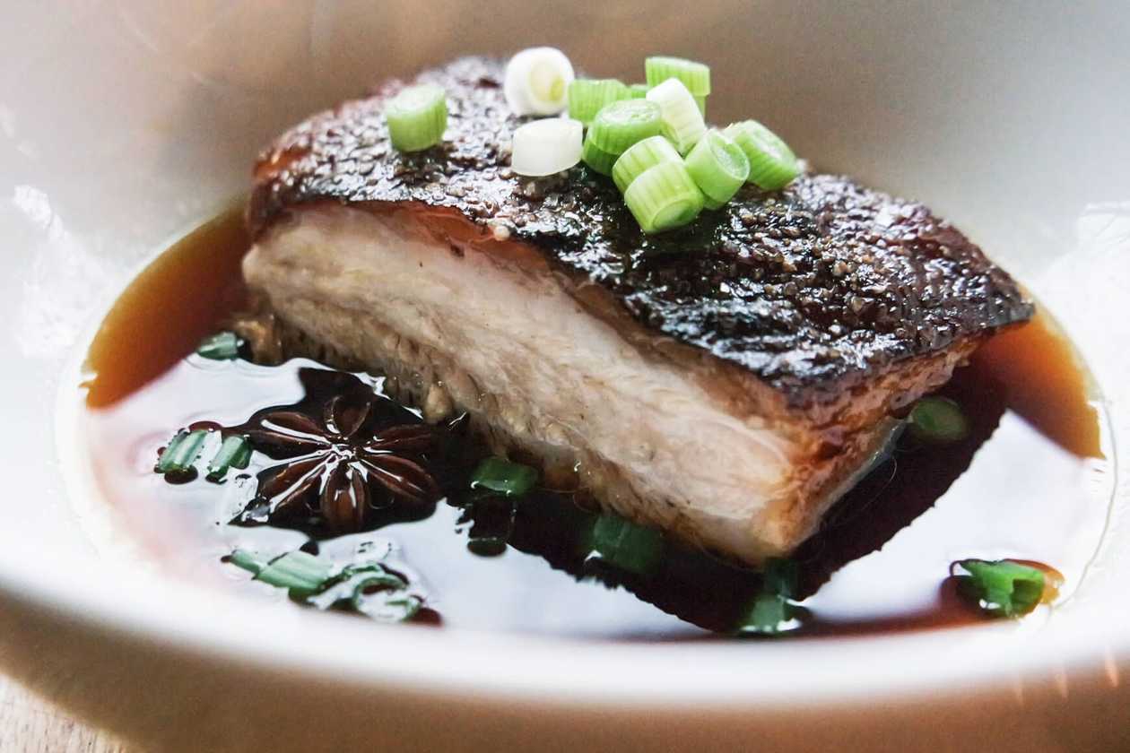 Braised Coconut Pork Belly