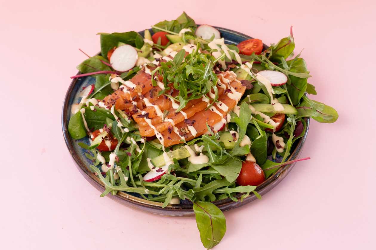 Cured Salmon Salad