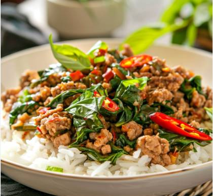 Nue Phad Kra Prow
