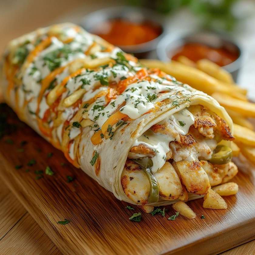 Vegan Korean Wrap