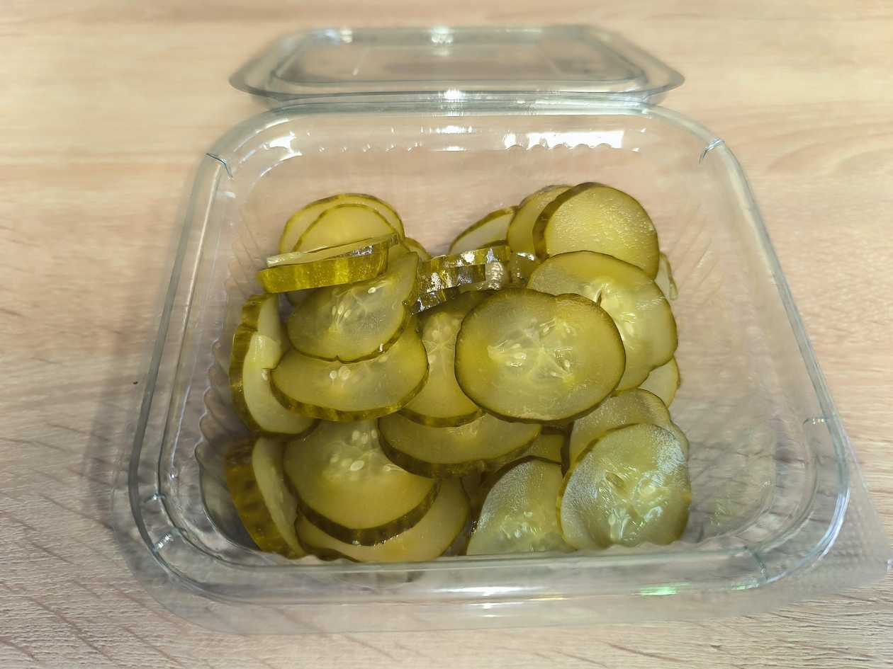 Assorted pickles