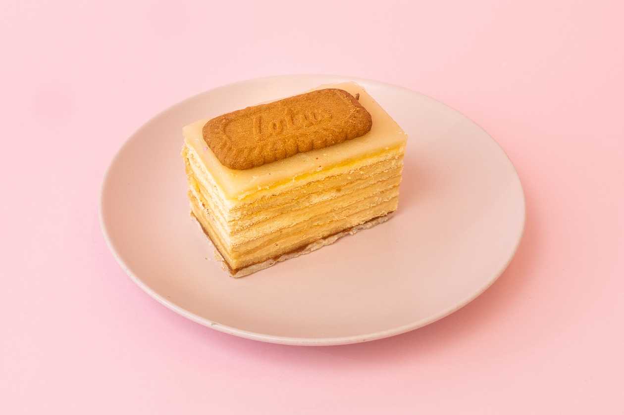 Lotus Biscoff Opera Slice