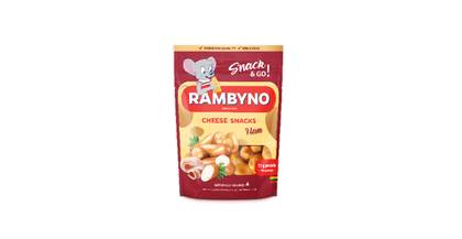 Rambynas melted cheese snack with ham, 75 g