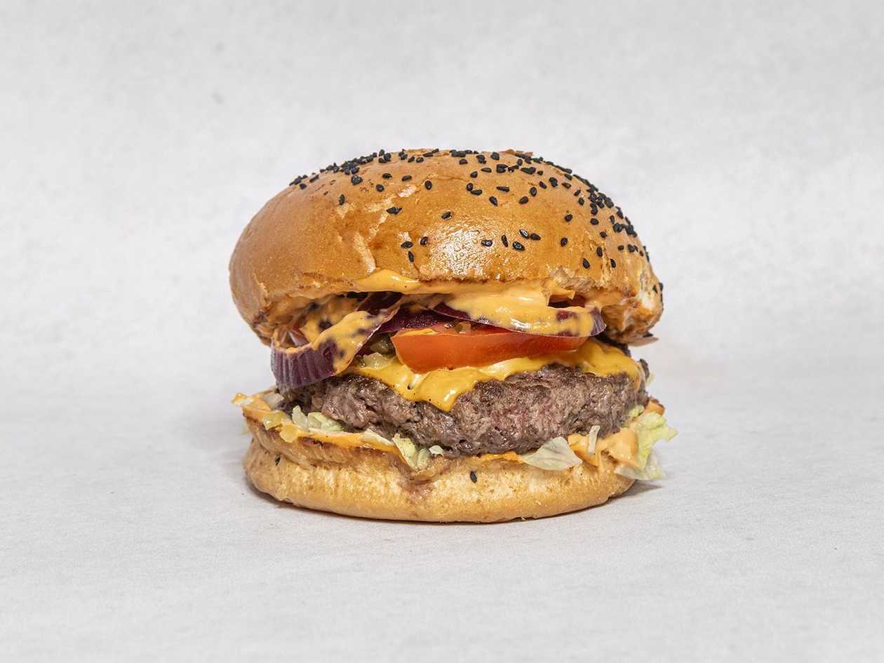 Burger spicy BBQ