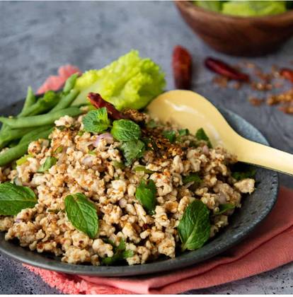 Lab Gai Salad