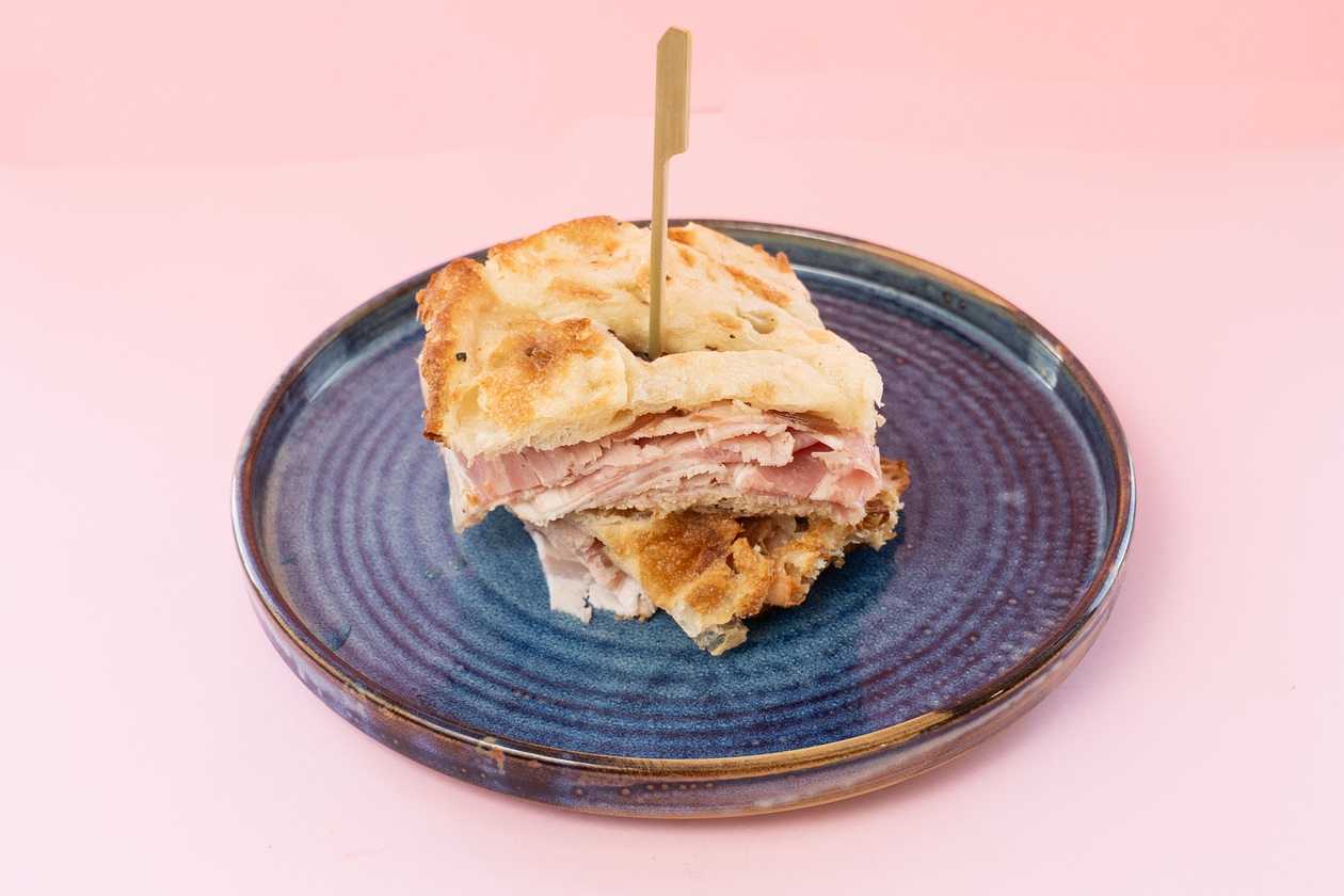 Porchetta and Cipolla Focaccia
