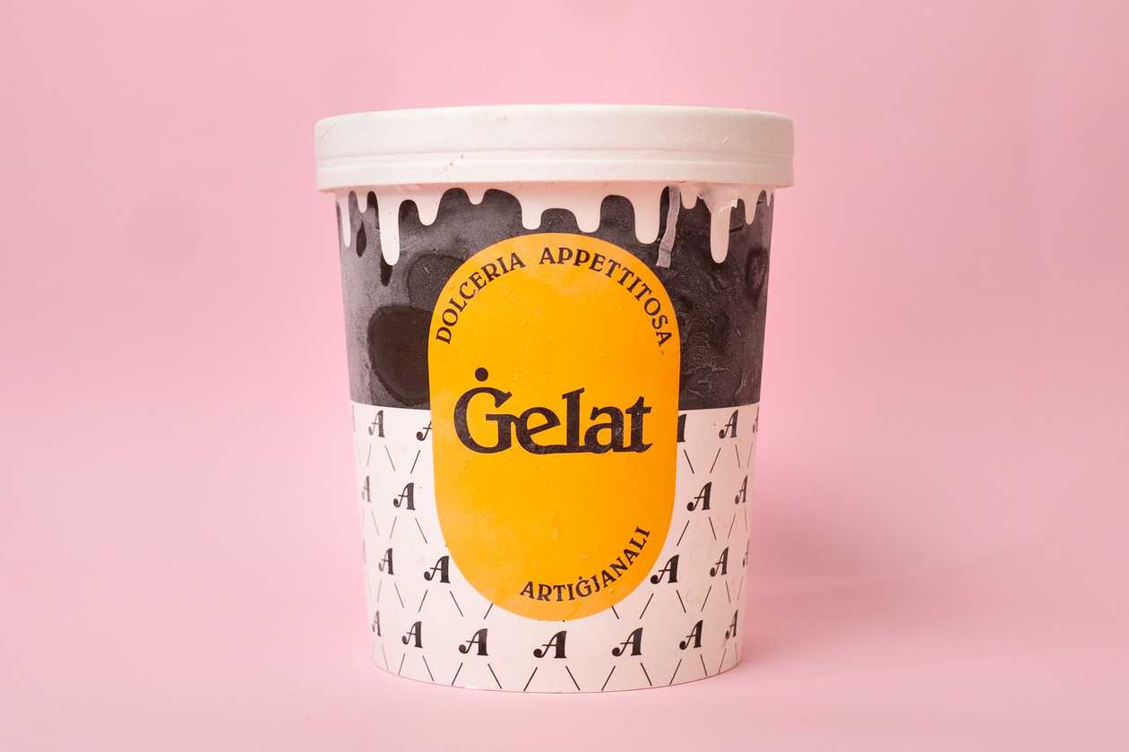 Strawberry Ice-Cream Tub