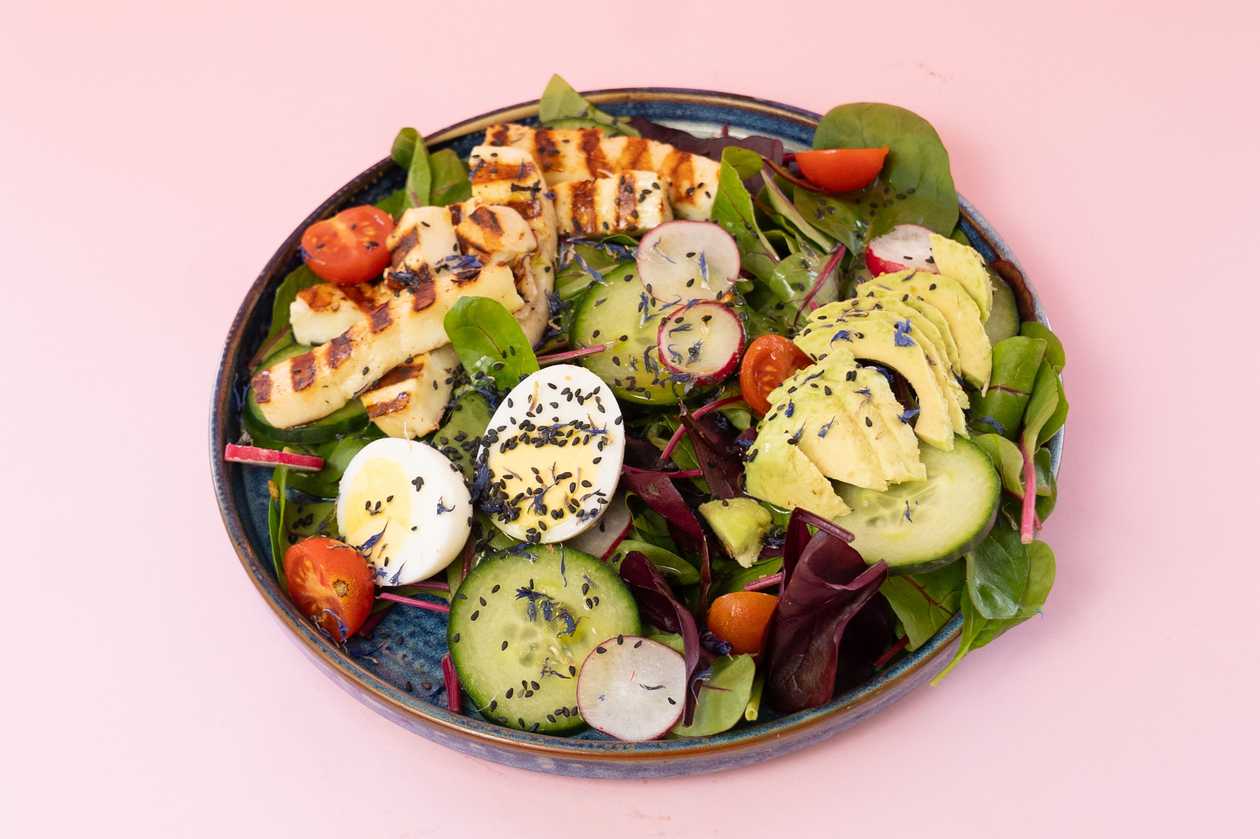 Halloumi & Avo Salad