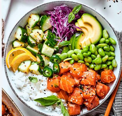 Salmon Poke Bowl