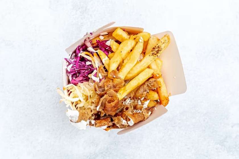 7. Kebab box klasik