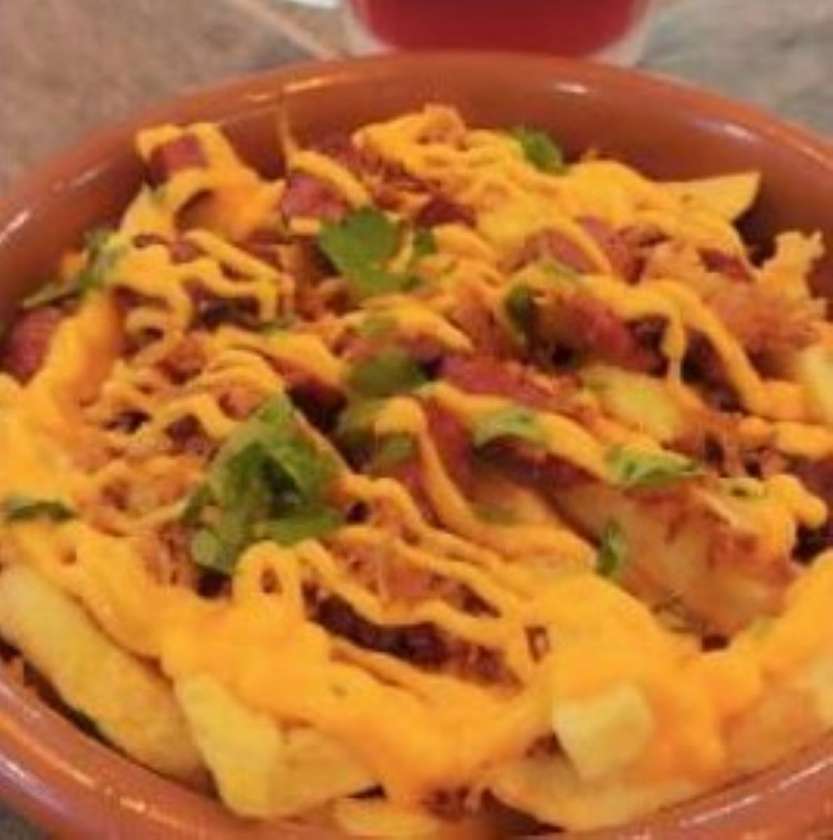 Chorizo and Fried Onion Poutine