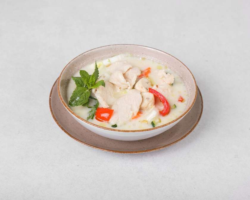 Tom-kha-gai Zupa Kokosowa z Kurczakiem