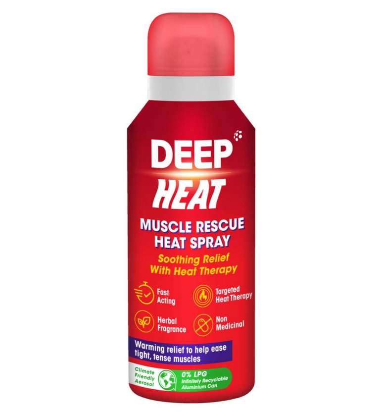 Deep Heat Spray 72.5ml x1