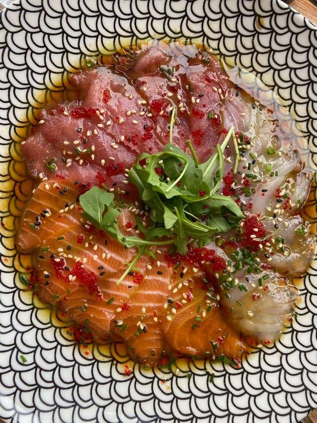 Carpaccio Três Peixes