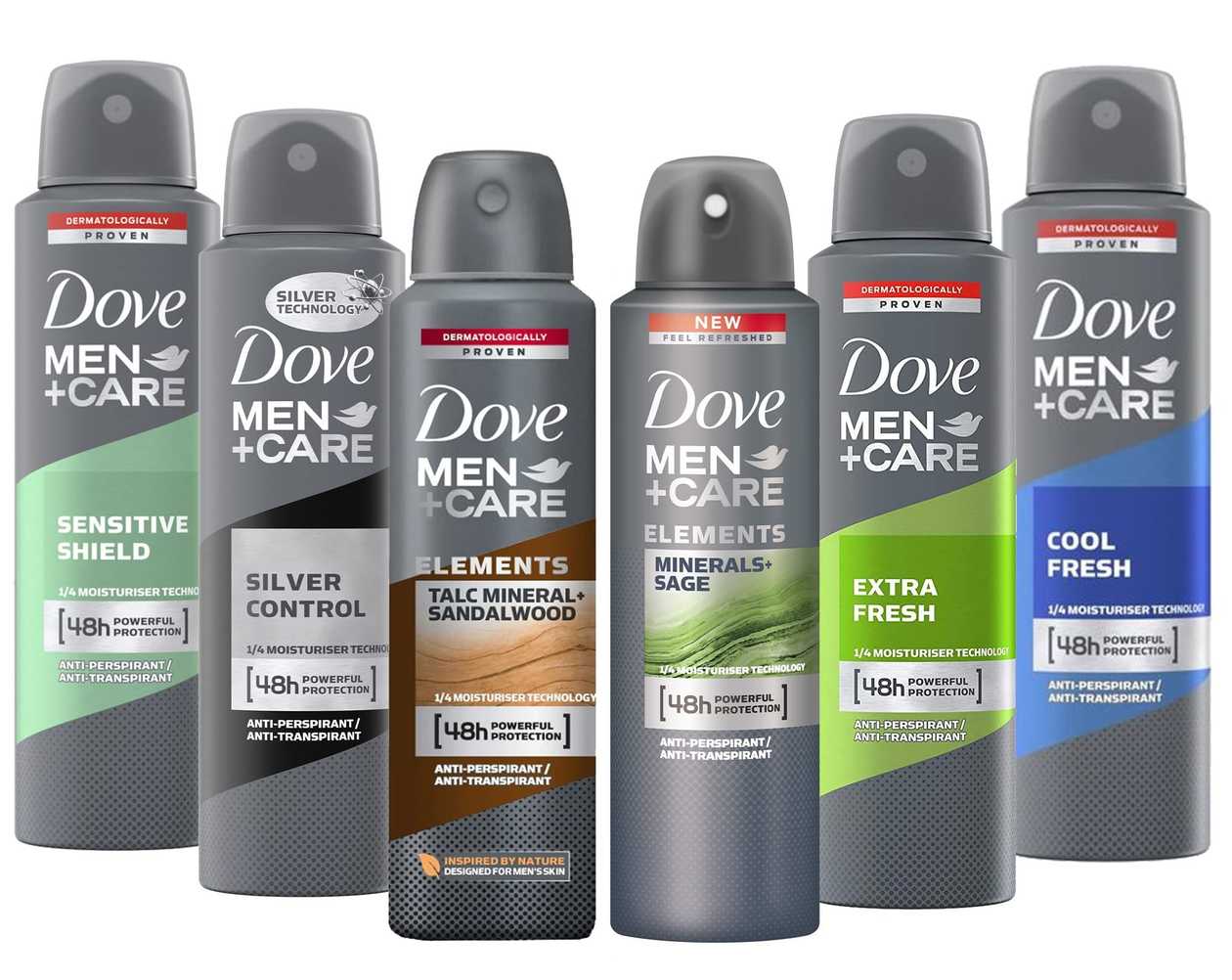 Dove Men +Care  Deodorant Spray 250ml