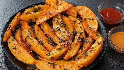Chilly Garlic Wedges