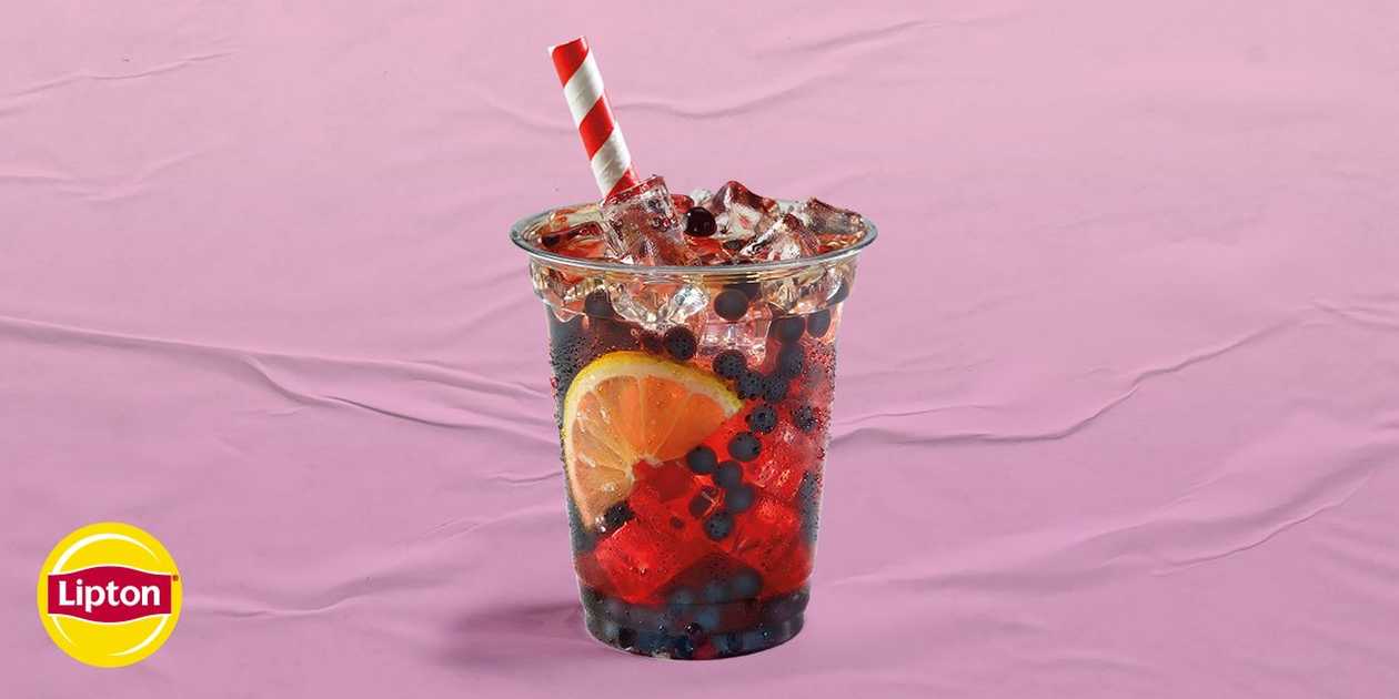 RED ORANGE BUBBLE TEA