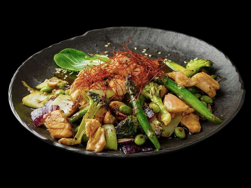 🐟 ŁOSOŚ PAK CHOI