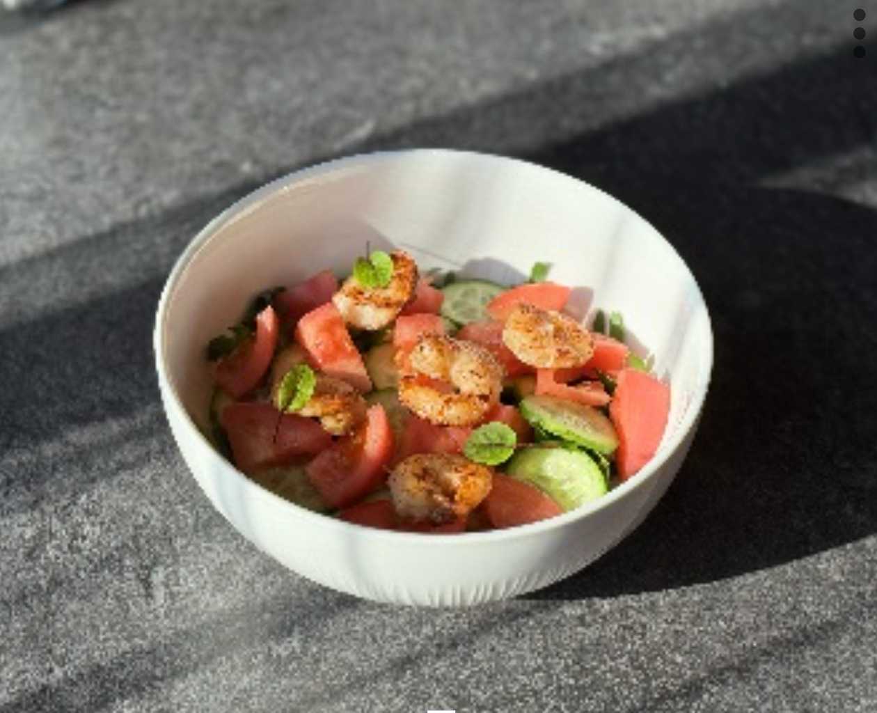 Krevetkalı Rukola Salatı
