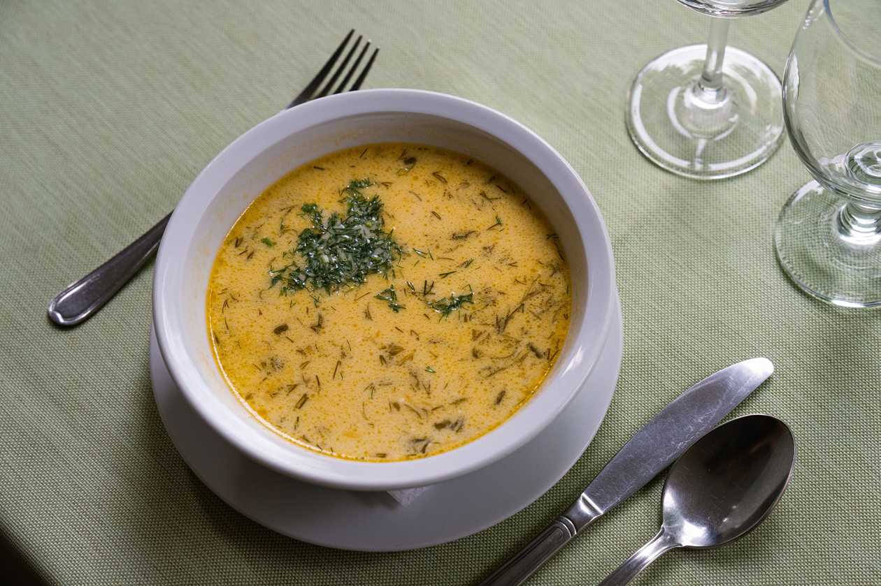 Greek-style Chicken Soup