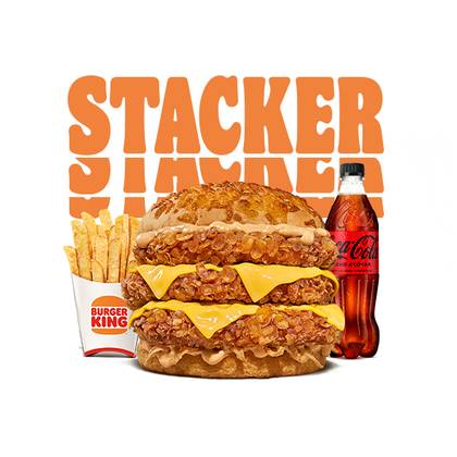 Menu Stacker Triple Crispy