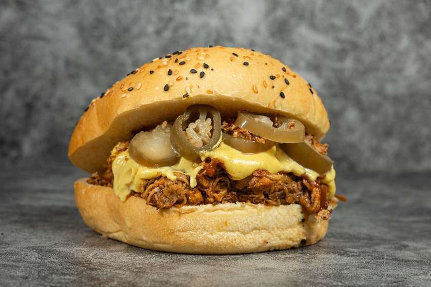 Smoked Pulled Pork Sandwich